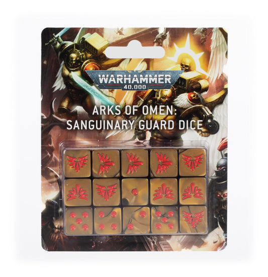 Arks of Omen: Sanguinary Guard Dice - Gamescape