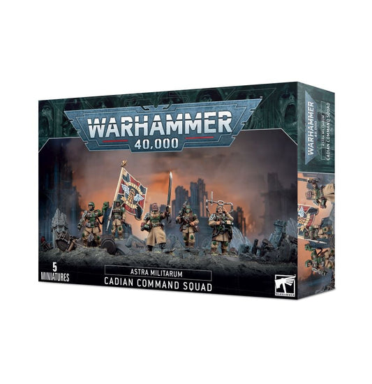 Astra Militarum: Cadian Command Squad (2023) - Gamescape