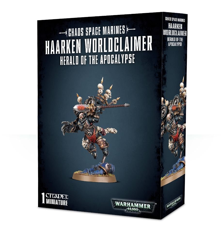 Chaos Space Marines: Haarken Worldclaimer Herald of the Apocalypse (2022) - Gamescape