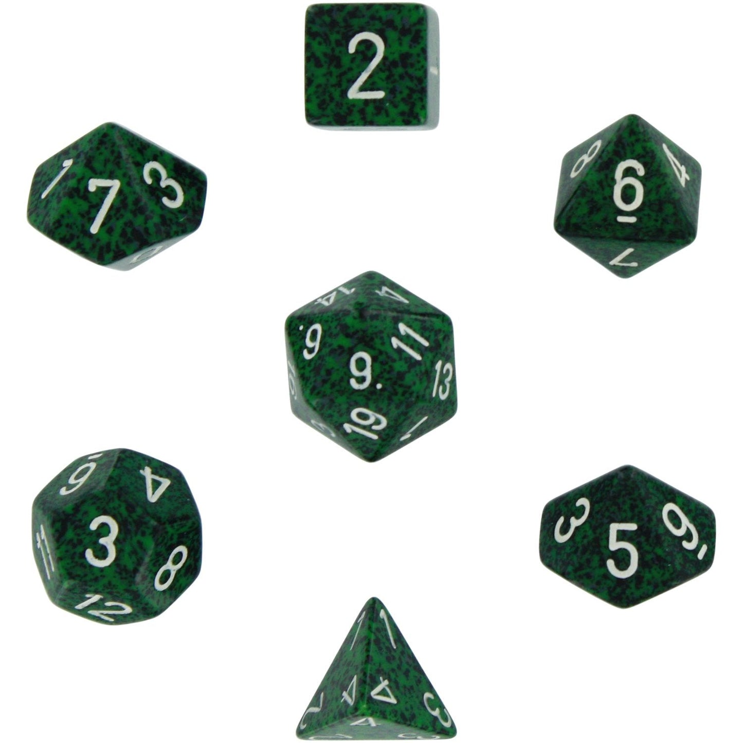 Chessex Dice: 7 Die Set - Speckled - Recon (CHX 25325) - Gamescape