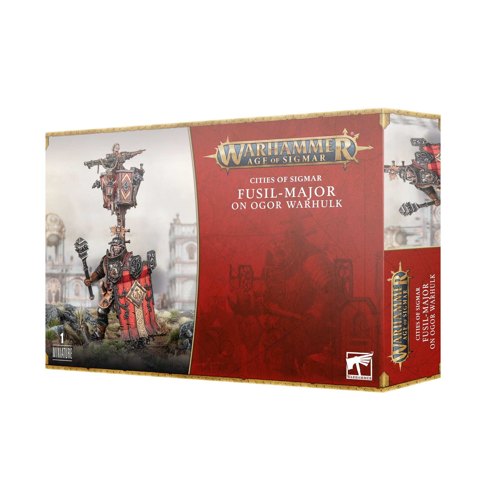 Cities of Sigmar: Fusil-Major on Ogor Warhulk - Gamescape