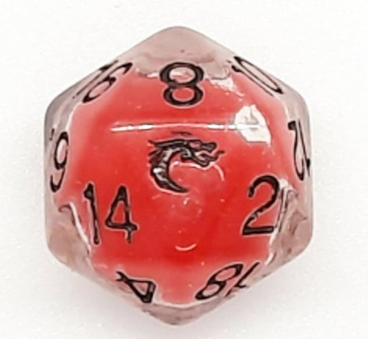 D20 Liquid Infused - Metallic Cherry Red - Gamescape