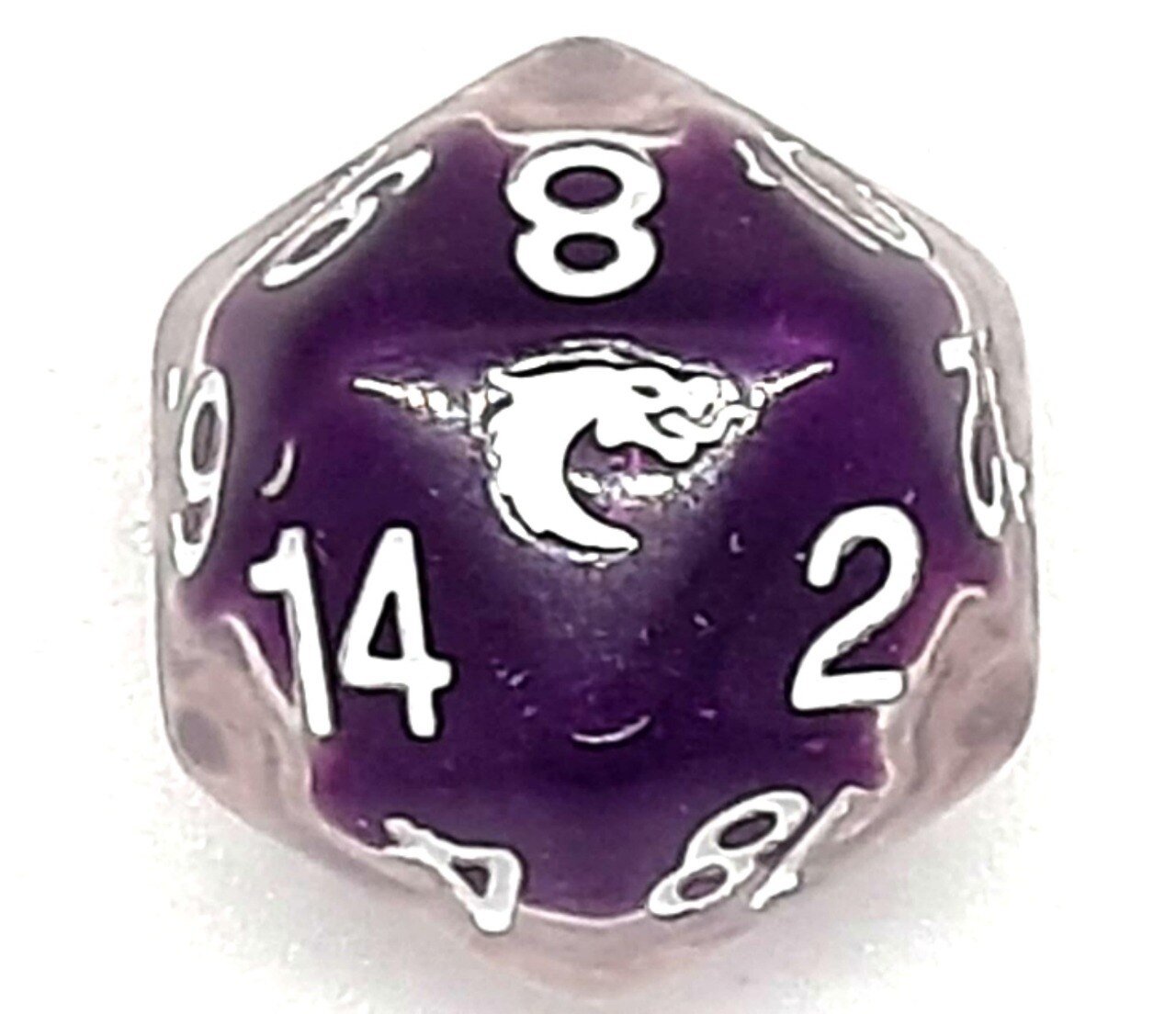 D20 Liquid Infused - Metallic Purple - Gamescape