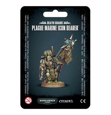 Death Guard: Plague Marine Icon Bearer - Gamescape
