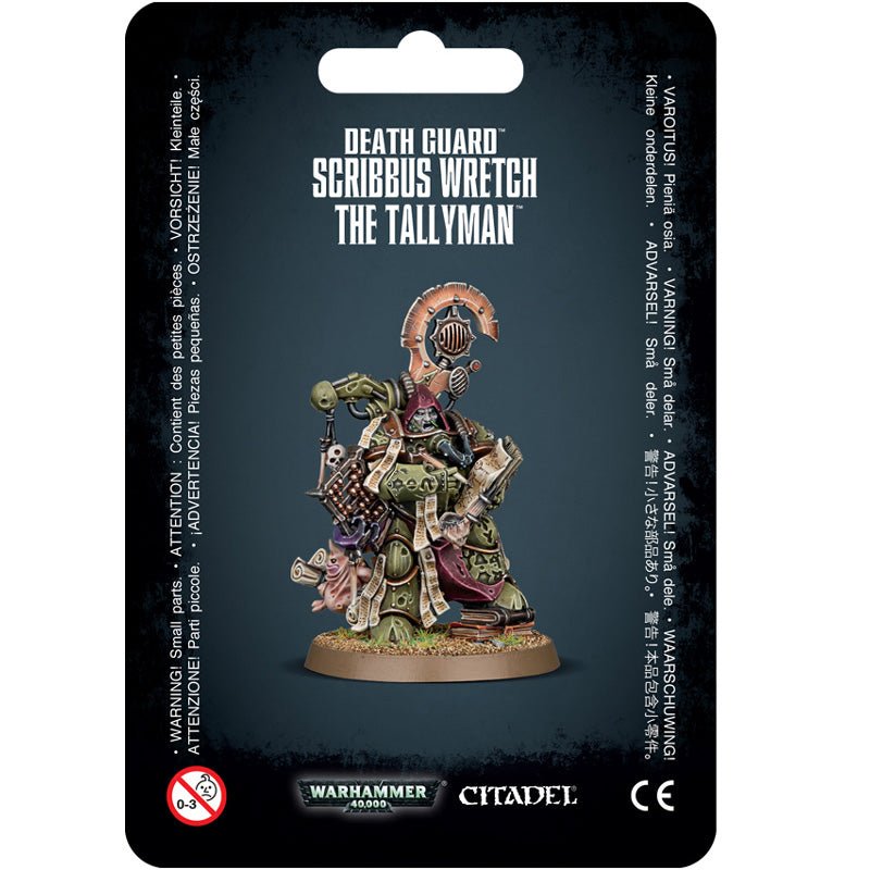 Death Guard: Scribbus Wretch, the Tallyman - Gamescape
