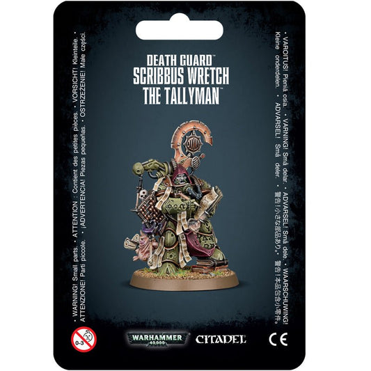 Death Guard: Scribbus Wretch, the Tallyman - Gamescape