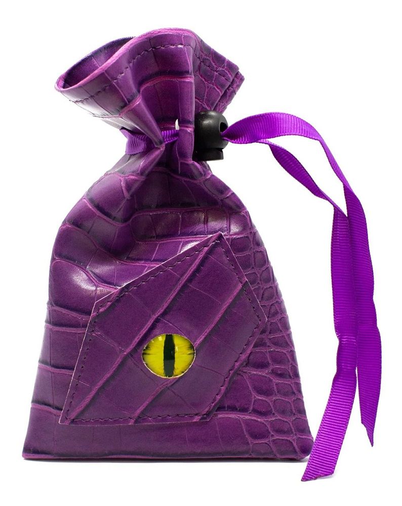Dragon Eye Dice Bag Purple Dragon - Gamescape