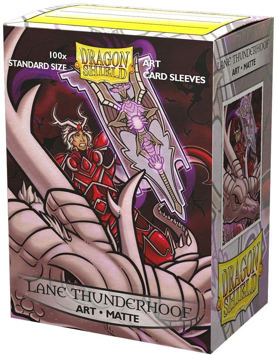 Dragon Shield 100 Count Sleeves Standard Art Matte Lane Thunderhoof - Gamescape