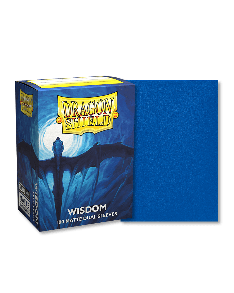 Dragon Shield 100 Count Sleeves Standard Dual Matte Wisdom - Gamescape