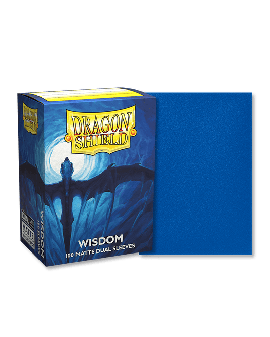 Dragon Shield 100 Count Sleeves Standard Dual Matte Wisdom - Gamescape