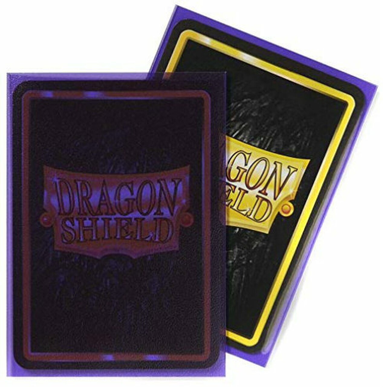 Dragon Shield 100 Count Sleeves Standard Matte Clear Purple - Gamescape