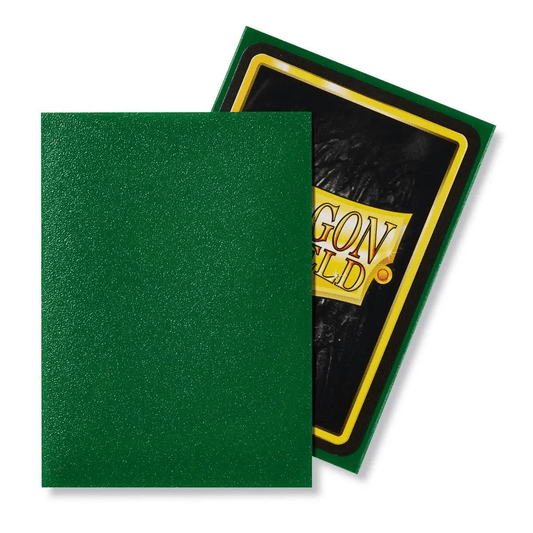 Dragon Shield 100 Count Sleeves Standard Matte Emerald - Gamescape