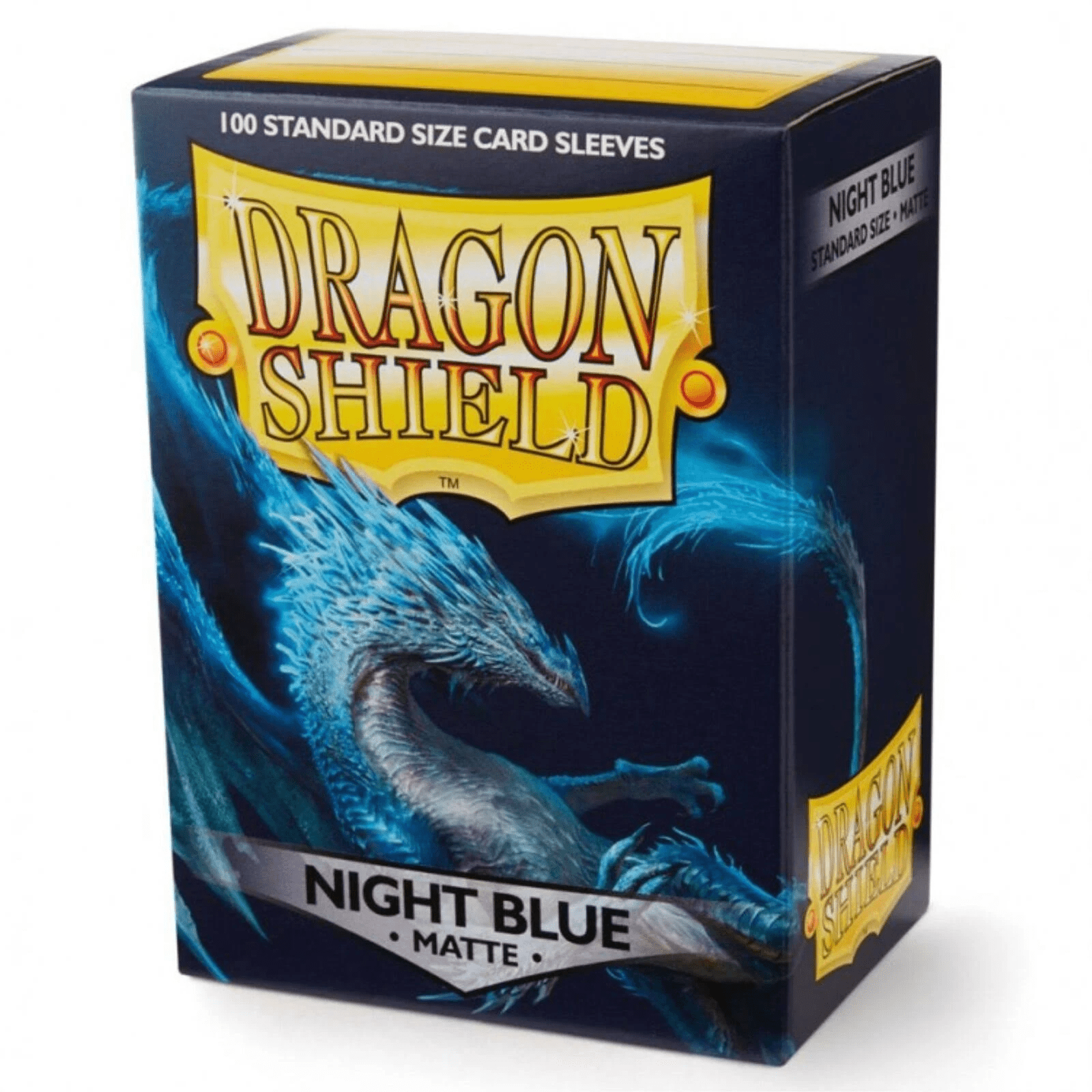 Dragon Shield 100 Count Sleeves Standard Matte Night Blue - Gamescape