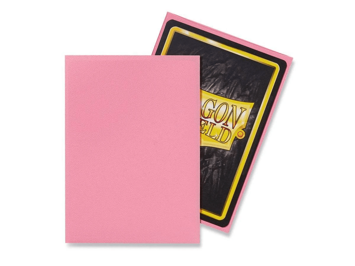 Dragon Shield 100 Count Sleeves Standard Matte Pink - Gamescape