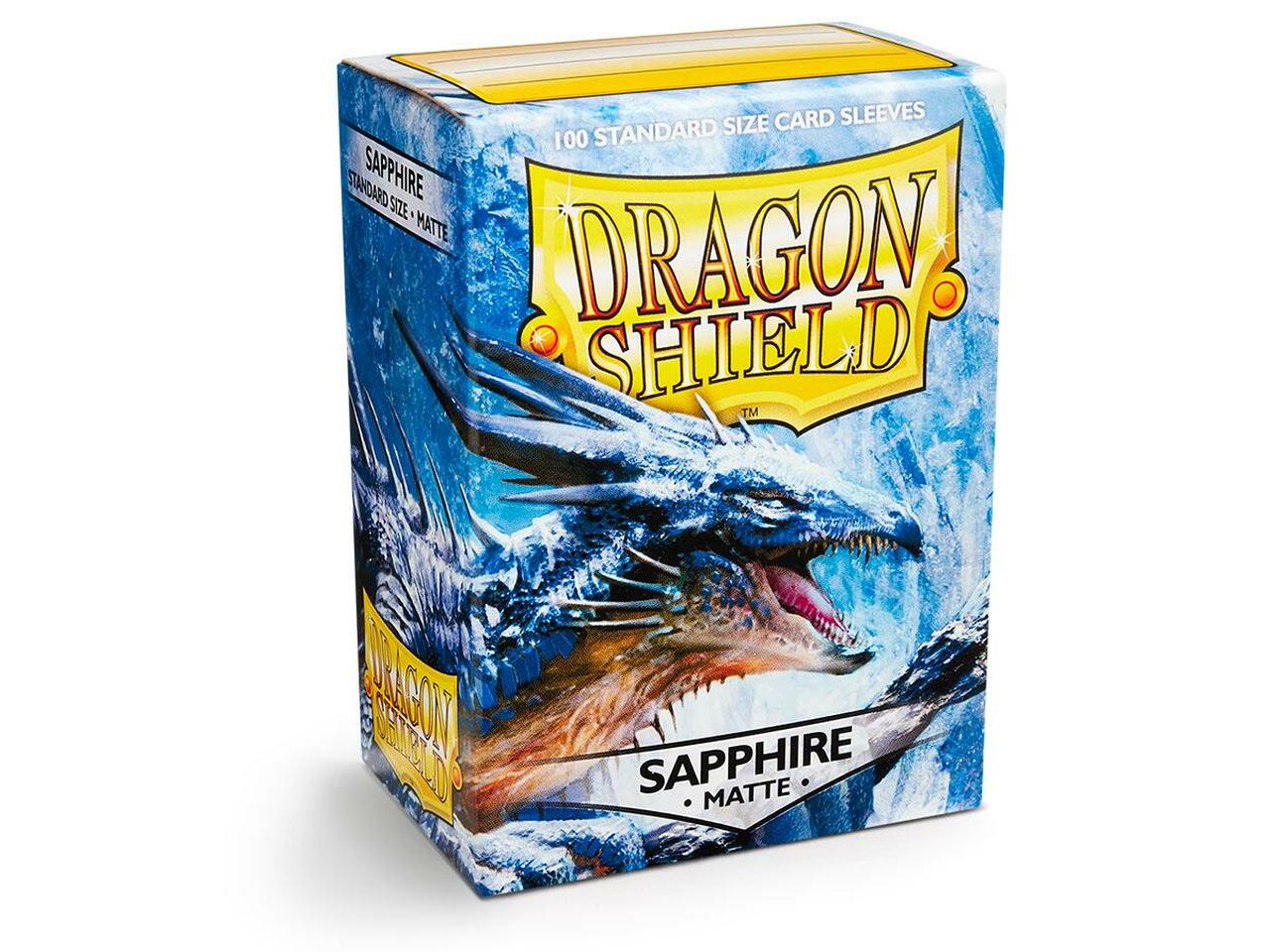 Dragon Shield 100 Count Sleeves Standard Matte Sapphire - Gamescape