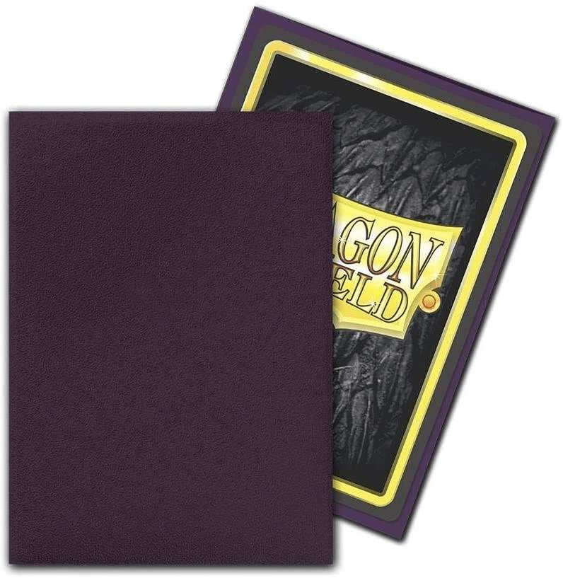 Dragon Shield 100 Count Sleeves Standard Non-Glare Matte Purple - Gamescape