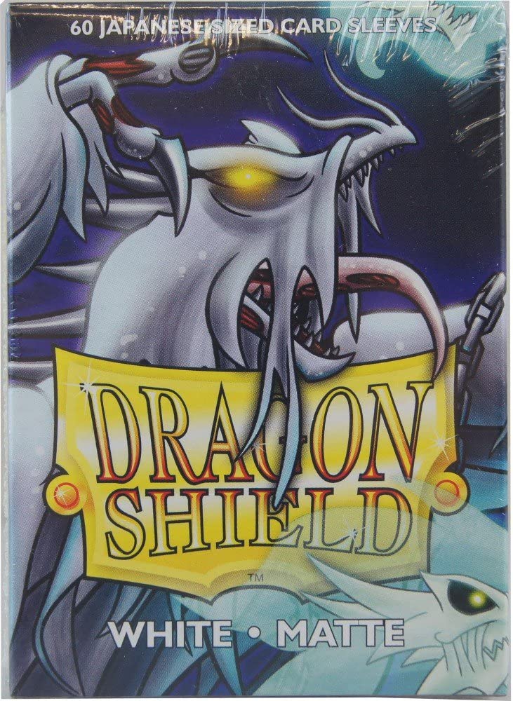 Dragon Shield 60 Count Sleeves Japanese Matte White - Gamescape