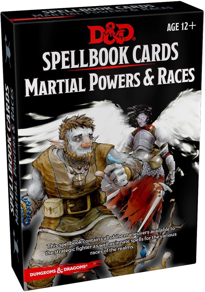 Dungeons and Dragons: Spellbook Cards - Martial Deck (5th Edition) - Gamescape
