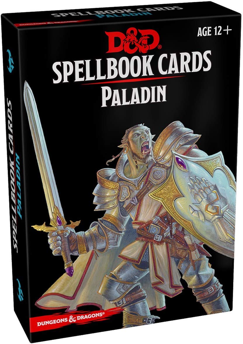 Dungeons and Dragons: Spellbook Cards - Paladin (5th Edition) - Gamescape