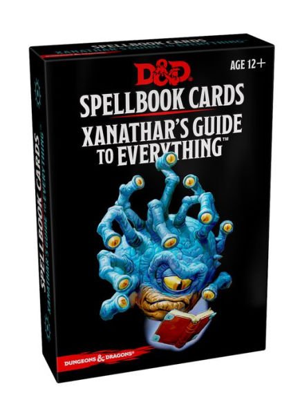 Dungeons and Dragons: Spellbook Cards - Xanathar's Guide to Everything (5th Edition) - Gamescape