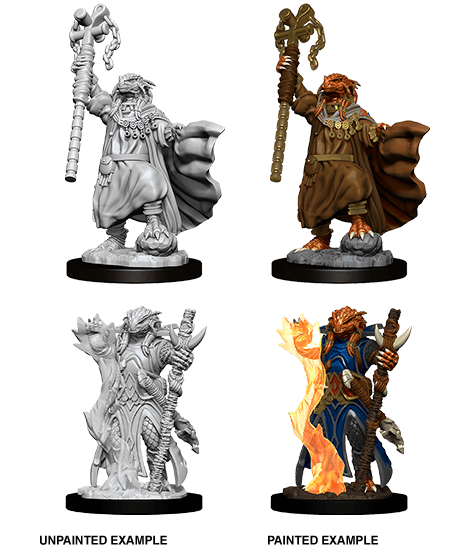 Dungeons & Dragons Nolzur's Marvelous Miniatures: Dragonborn Female Sorcerer (Wave 8) - Gamescape