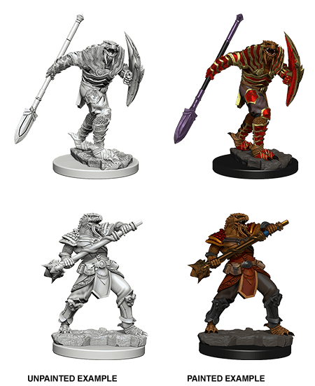Dungeons & Dragons Nolzur's Marvelous Miniatures: Dragonborn Fighter with Spear (Wave 5) - Gamescape