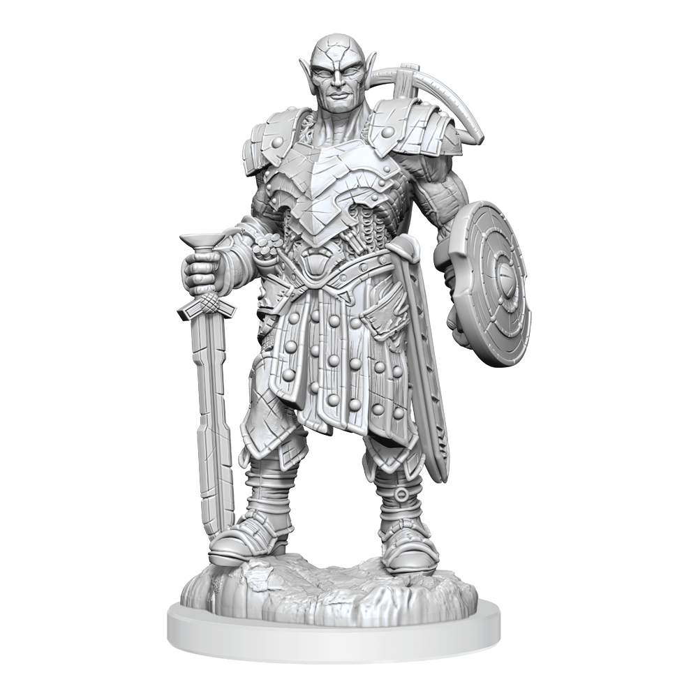 Dungeons & Dragons Nolzur's Marvelous Miniatures: Earth Genasi Fighter (Wave 20) - Gamescape