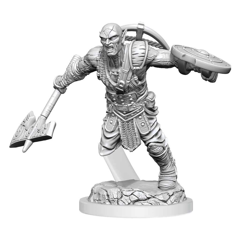 Dungeons & Dragons Nolzur's Marvelous Miniatures: Earth Genasi Fighter (Wave 20) - Gamescape