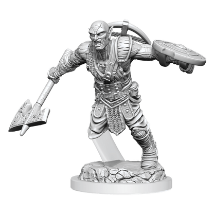 Dungeons & Dragons Nolzur's Marvelous Miniatures: Earth Genasi Fighter (Wave 20) - Gamescape