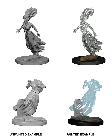 Dungeons & Dragons Nolzur's Marvelous Miniatures: Ghost & Banshee (Wave 1) - Gamescape
