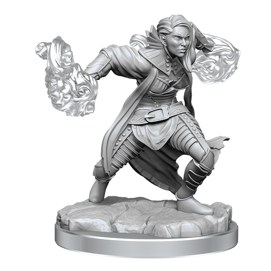 Dungeons & Dragons Nolzur's Marvelous Miniatures: Half-Elf Warlock (Wave 20) - Gamescape