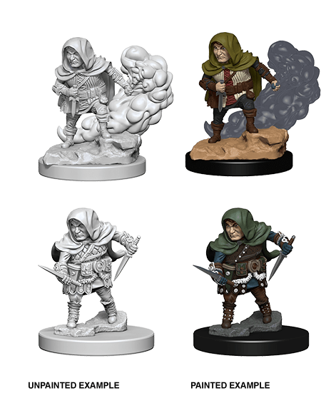 Dungeons & Dragons Nolzur's Marvelous Miniatures: Halfing Male Rogue (Wave 1) - Gamescape