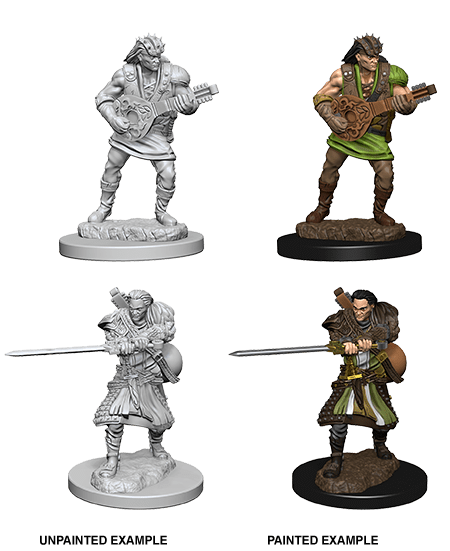 Dungeons & Dragons Nolzur's Marvelous Miniatures: Human Male Bard (Wave 4) - Gamescape