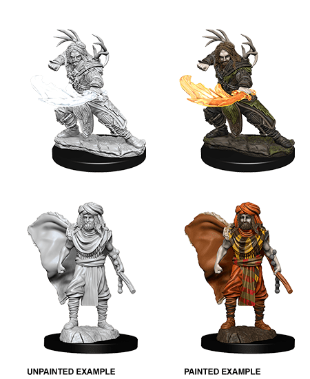 Dungeons & Dragons Nolzur's Marvelous Miniatures: Human Male Druid (Wave 6) - Gamescape