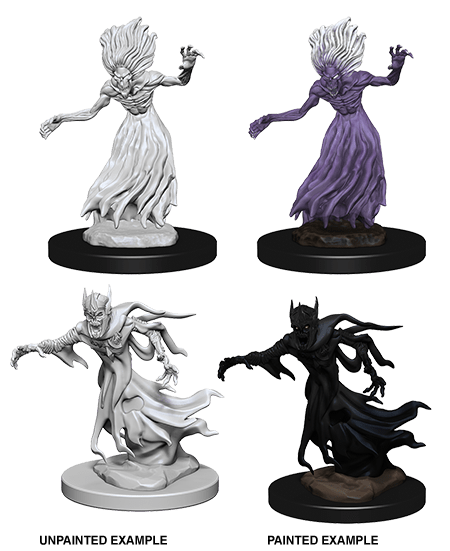 Dungeons & Dragons Nolzur's Marvelous Miniatures: Wraith & Specter (Wave 3) - Gamescape