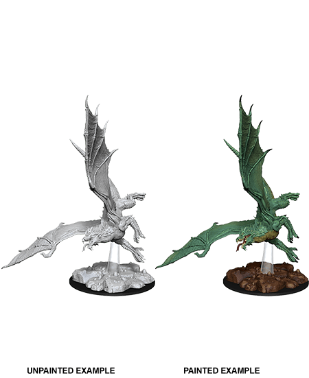 Dungeons & Dragons Nolzur's Marvelous Miniatures: Young Green Dragon (Wave 8) - Gamescape