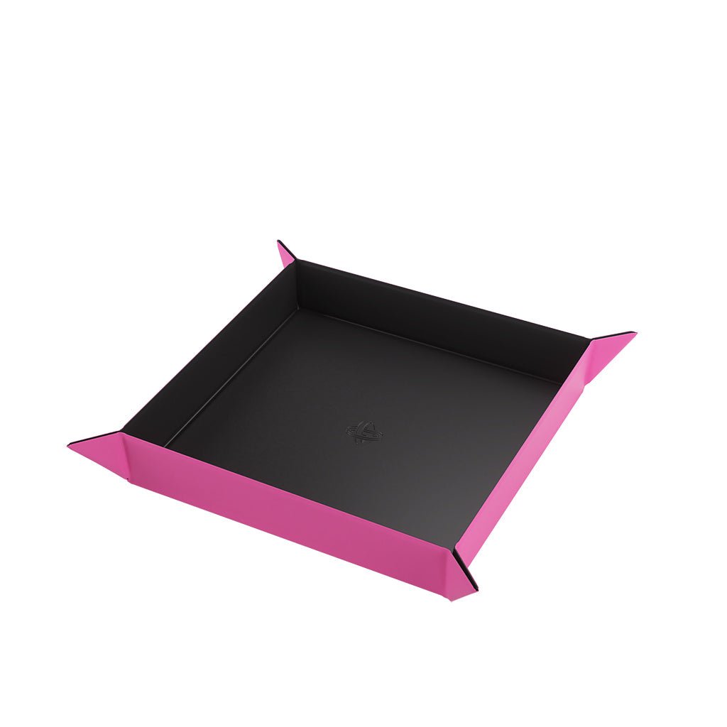 Gamegenic: Magnetic Dice Tray Square Black/Pink - Gamescape