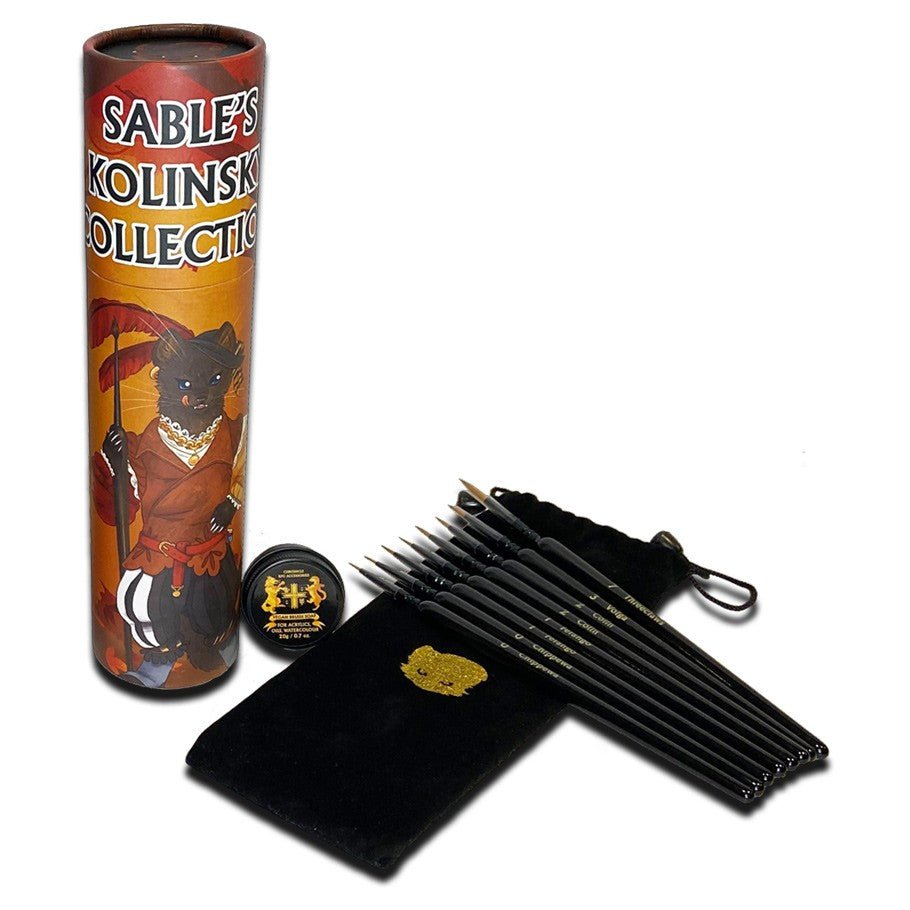 Kolinsky Sable Brushes - Gamescape