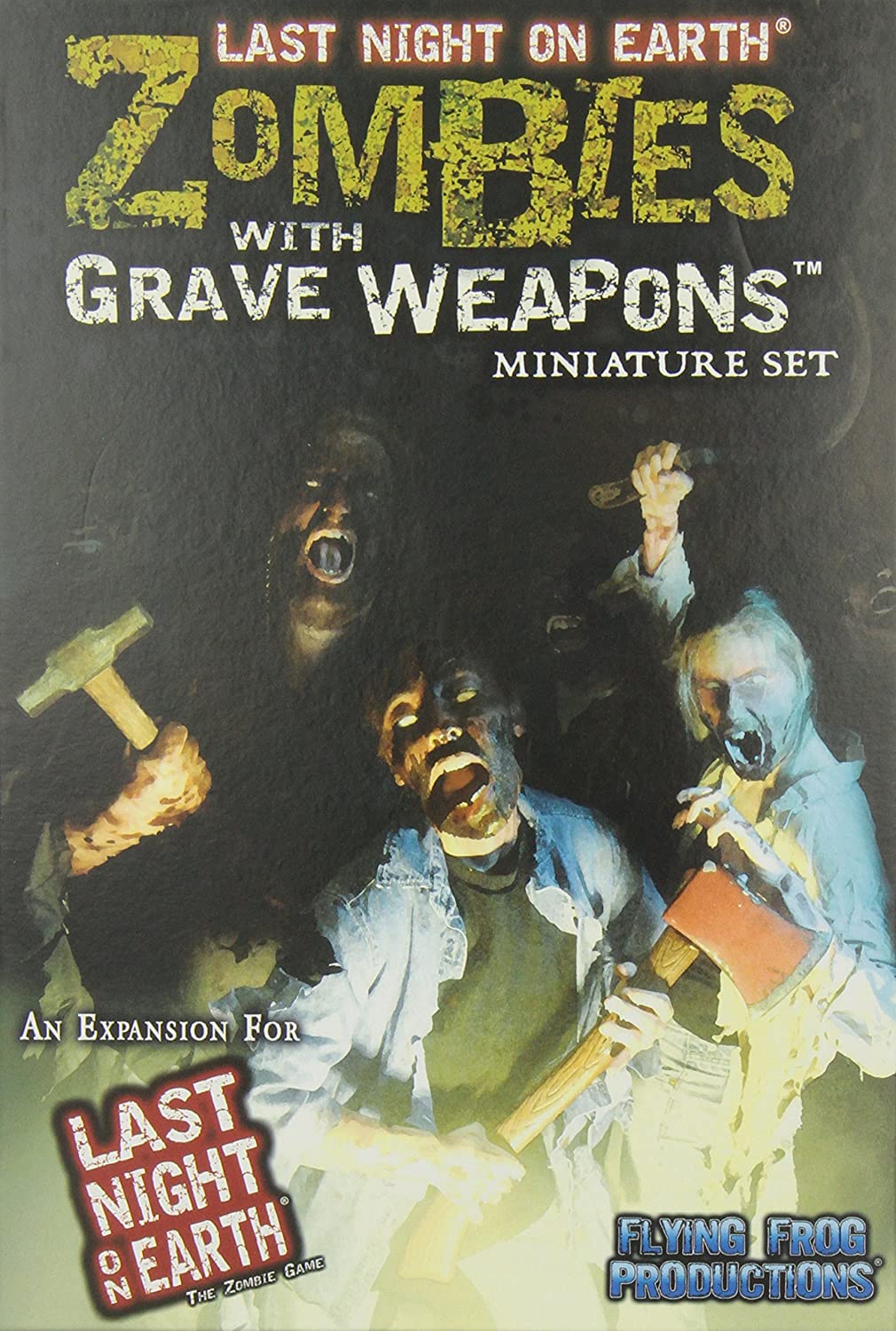 Last Night On Earth: Zombies with Grave Weapons Miniature Set - Gamescape