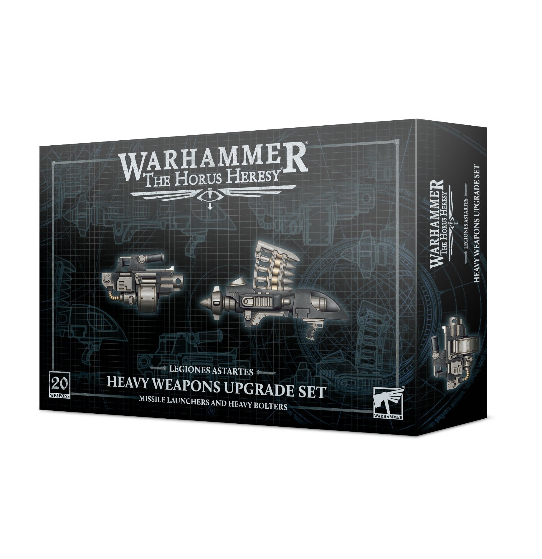 Legiones Astartes: Heavy Weapons Upgrade Set – Missile Launchers and Heavy Bolters - Gamescape