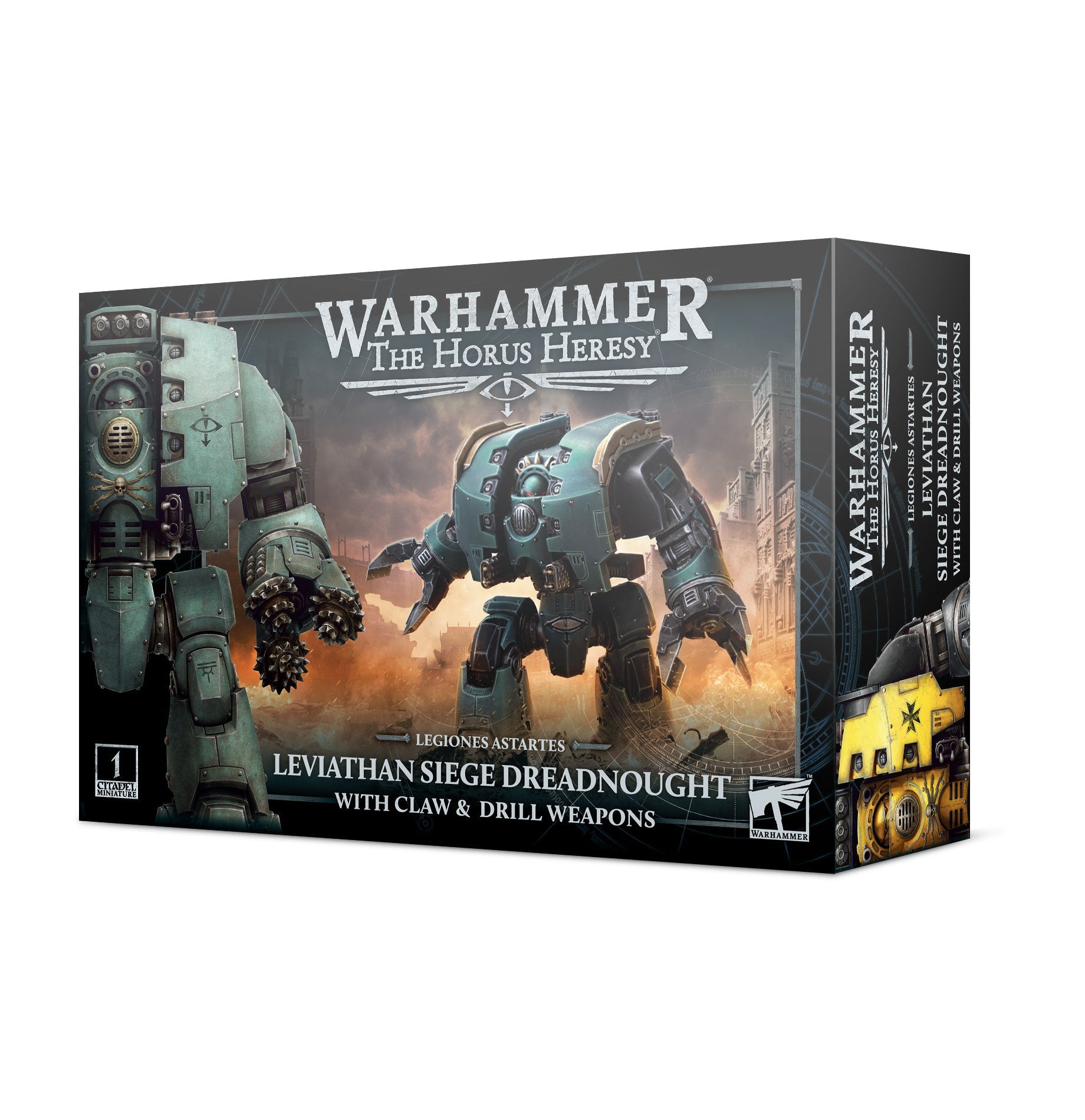 Legiones Astartes: Leviathan Siege Dreadnought with Claw & Drill Weapons - Gamescape