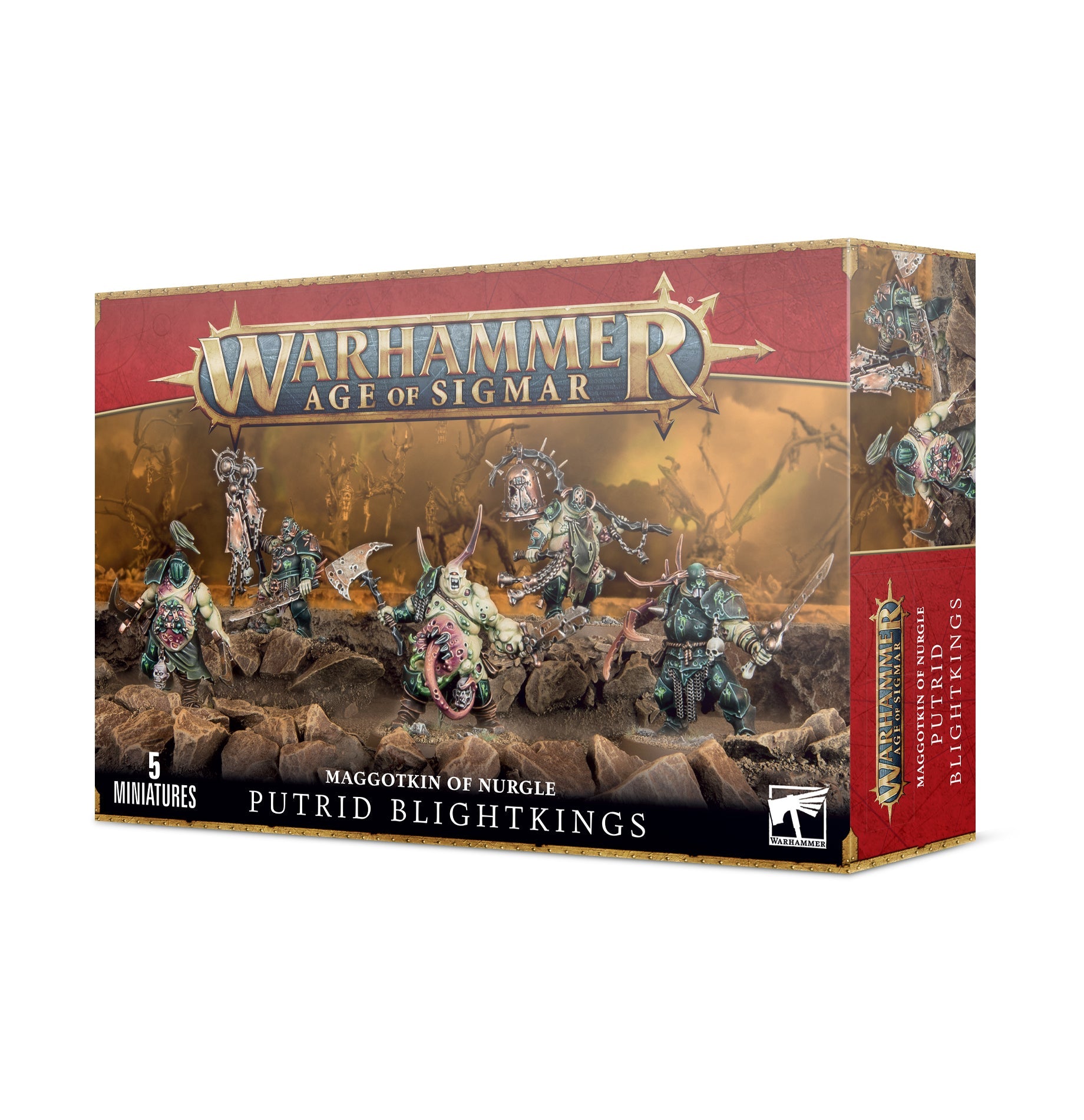 Maggotkin of Nurgle: Putrid Blightkings - Gamescape