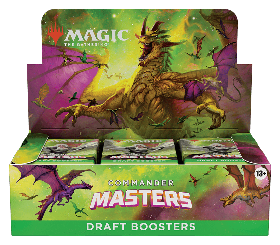 Magic the Gathering: Commander Masters Draft Booster Box - Gamescape