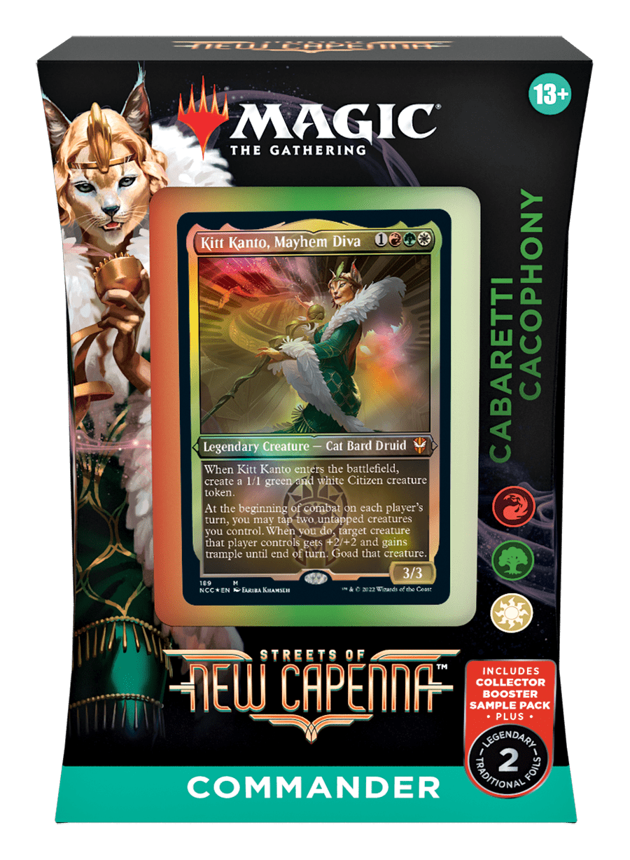 Magic the Gathering: Streets of New Capenna Commander Deck - Cabaretti Cacophony - Gamescape