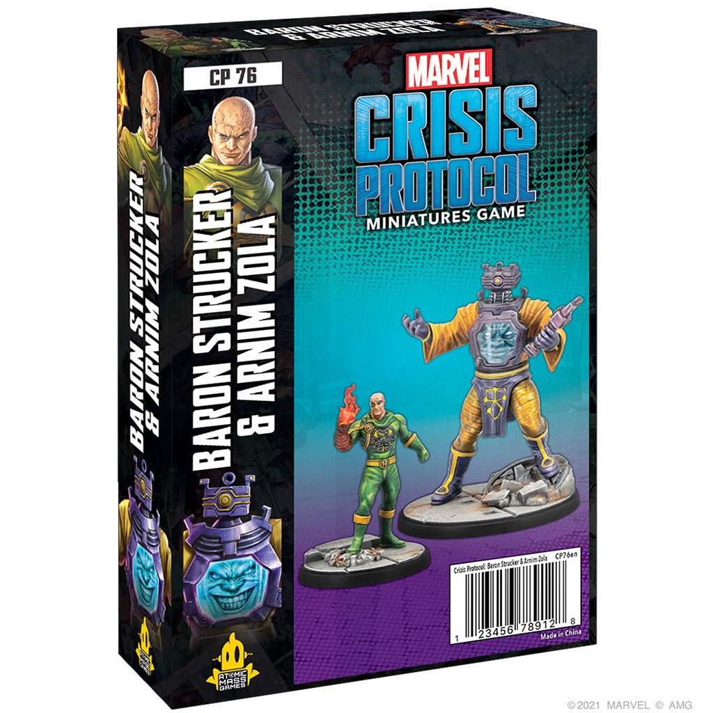 Marvel Crisis Protocol: Baron Strucker & Arnim Zola - Gamescape