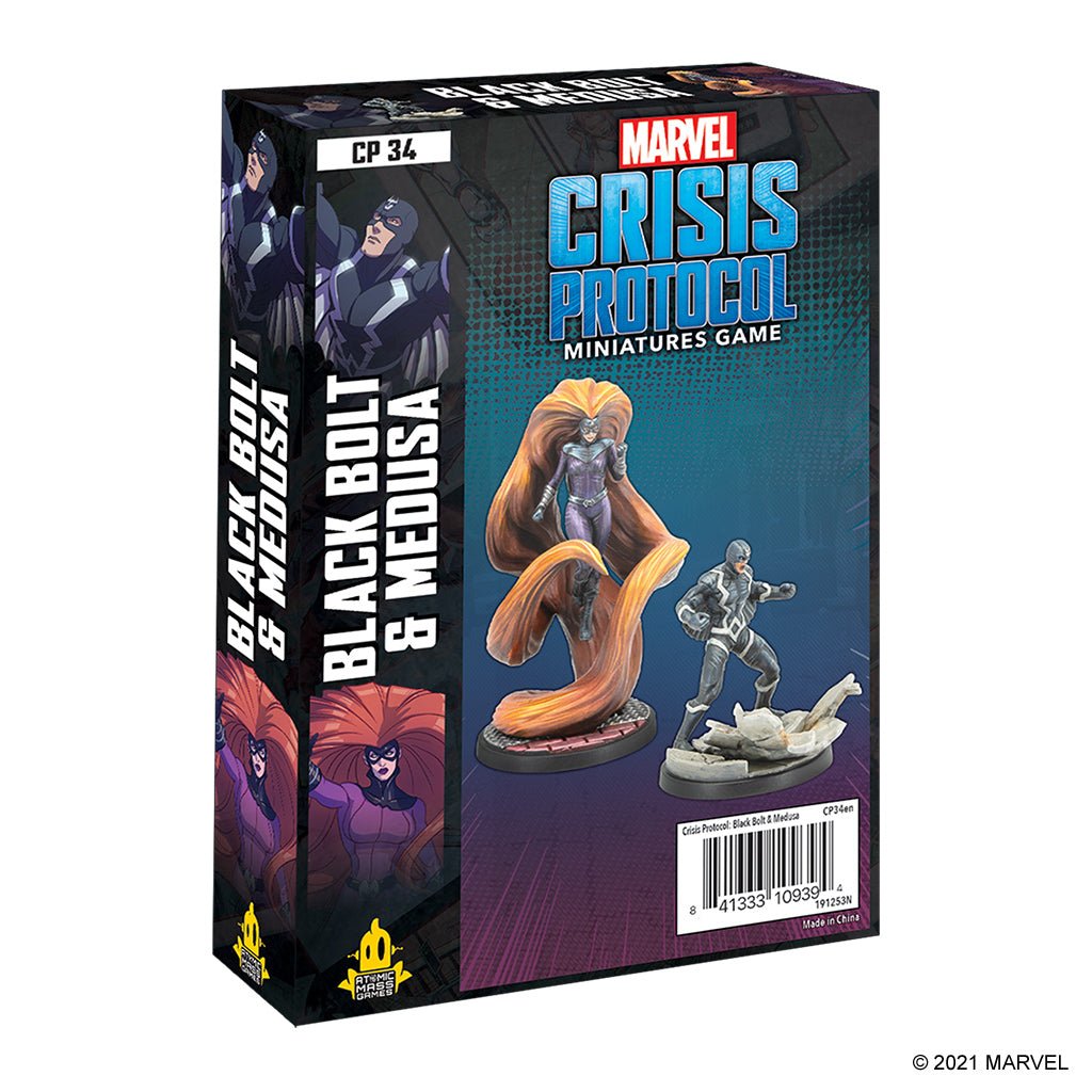 Marvel Crisis Protocol: Black Bolt & Medusa - Gamescape