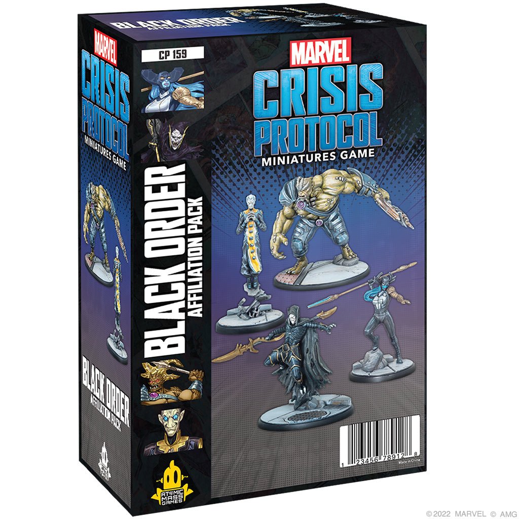 Marvel Crisis Protocol: Black Order Affiliation Pack - Gamescape