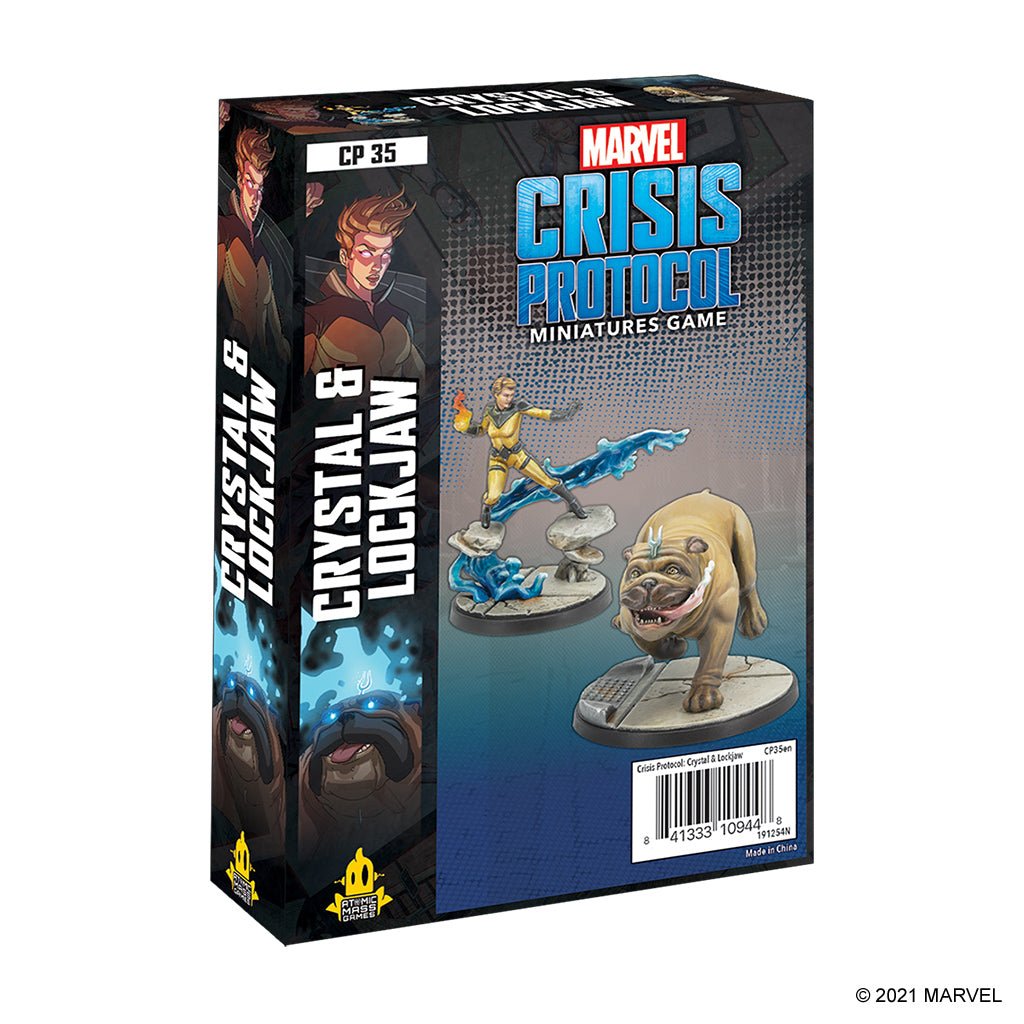 Marvel Crisis Protocol: Crystal & Lockjaw - Gamescape