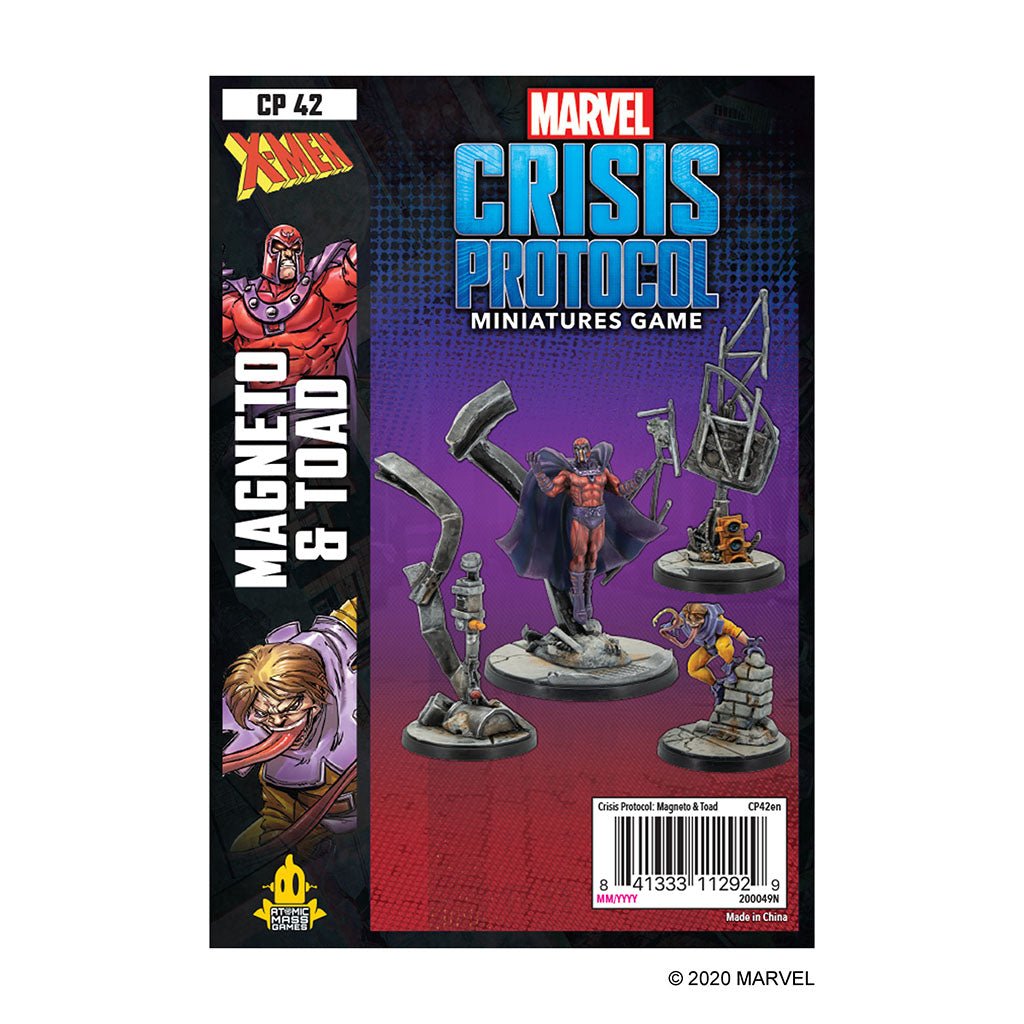 Marvel Crisis Protocol: Magneto & Toad - Gamescape
