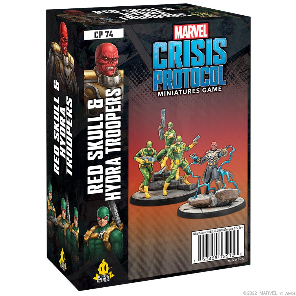 Marvel Crisis Protocol: Red Skull & Hydra Troopers - Gamescape